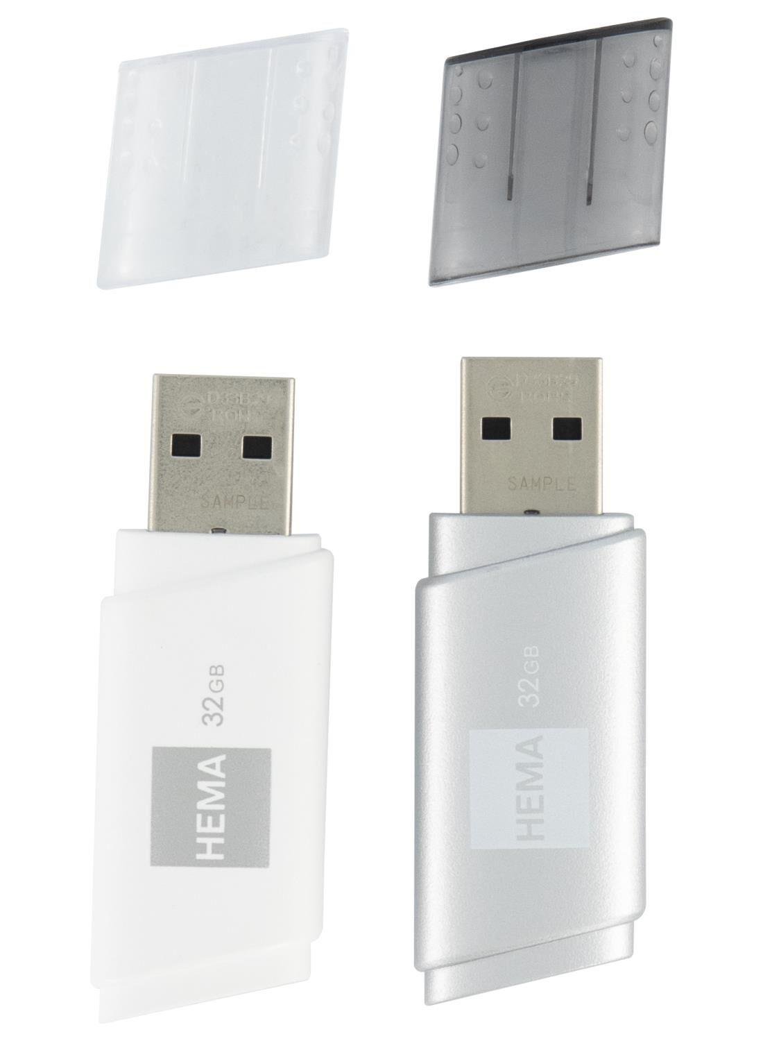 Voorafgaan Fitness driehoek HEMA USB-stick 32GB - 2 Stuks - Aanbiedingen en Kortingen NL