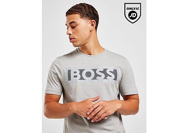 BOSS Split Logo Grey - Heren - Aanbiedingen Kortingen NL