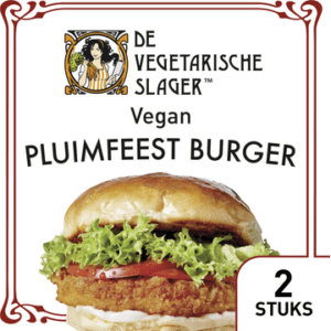 De Vegetarische Slager Pluimfeestburger Veganistisch 180g bij Jumbo
