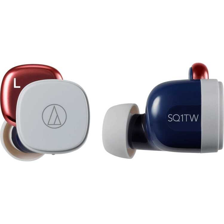 Audio Technica ATH-SQ1TW Draadloze oortjes hoofdtelefoon Bluetooth 5.0