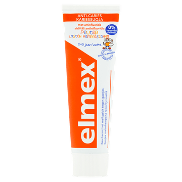 Elmex AntiCaries Peuter 05 Jaar Fluoride Tandpasta 75ML bij Jumbo