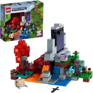 LEGO Minecraft - Het verwoeste portaal constructiespeelgoed 21172