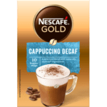 Nescafe Gold Cappuccino Decaf oploskoffie 6 x 10 zakjes Aanbieding bij Jumbo | 2 doosjes M.u.v. Nescafe zwarte oploskoffie