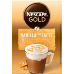 Nescafe Gold Vanilla Latte oploskoffie 6 x 8 zakjes Aanbieding bij Jumbo | 2 doosjes M.u.v. Nescafe zwarte oploskoffie