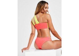 Nike Asymmetric Bikini Bottoms - Pink- Dames
