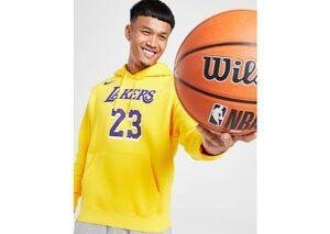 Nike Los Angeles Lakers Club Nike NBA-hoodie voor heren - Amarillo- Heren, Amarillo