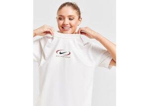 Nike Sportswear Swoosh Short-Sleeve T-Shirt - WHITE- Dames, WHITE