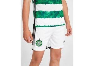 adidas Celtic FC 2023/24 Home Shorts Junior - White, White