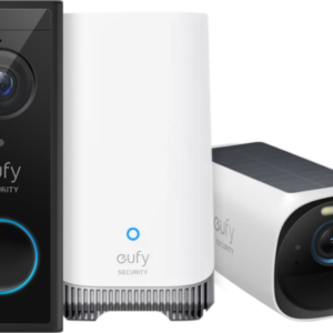 Eufycam 3 + Eufy Video Doorbell E340 + Homebase 3