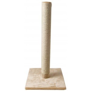 Krabpaal Lang voor de kat (82 cm) Beige