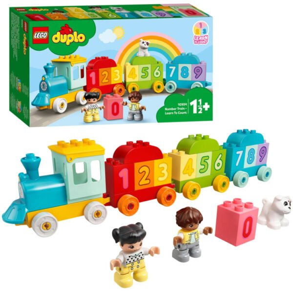 LEGO DUPLO - Getallentrein - Leren tellen constructiespeelgoed 10954