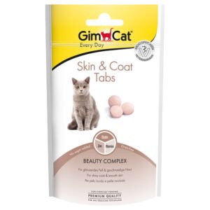 40g GimCat Skin & Coat Tabs Kattensnacks