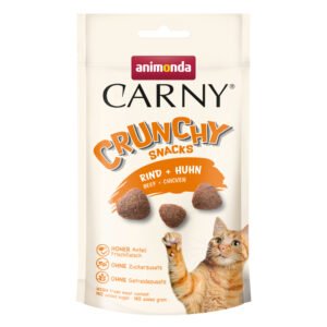 50g Animonda Carny Adult Crunchy Rund + Kip kattensnacks