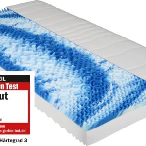 BeSports Comfortschuimmatras Duo Sensation Matras in 90x200 cm en andere afm., tweezijdig te gebruiken matras hoogte 18 cm