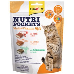 GimCat Nutri Pockets - Mout-Vitamine-Mix (150 g)