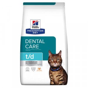 Hill's Prescription Diet T/D Dental Care kattenvoer met kip 3 kg