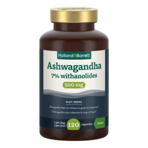 Holland & Barrett Ashwagandha 7% withanolides 500mg - 120 capsules