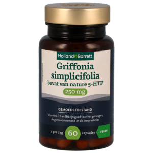 Holland & Barrett Griffonia Simplicifolia 250mg Bevat Van Nature 5-HTP - 60 capsules