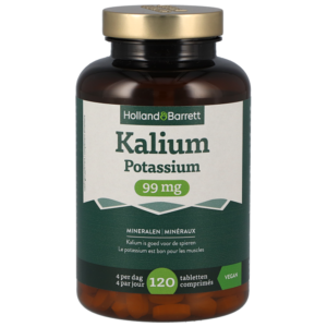 Holland & Barrett Kalium 99mg - 120 tabletten