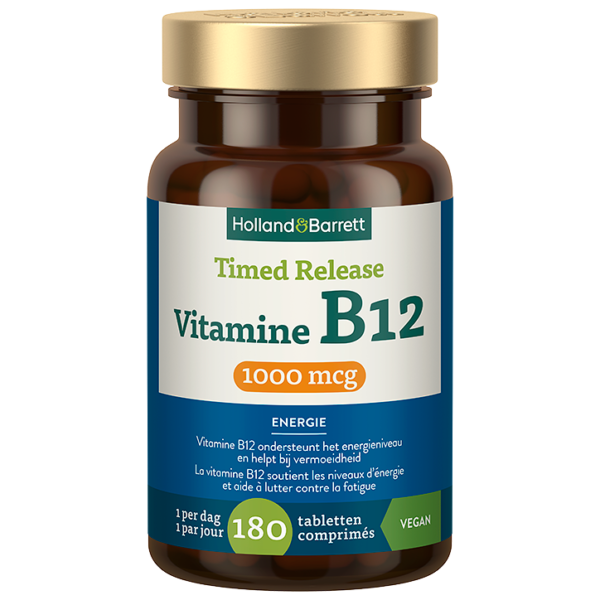 Holland & Barrett Timed Release Vitamine B12 1000mcg - 180 tabletten