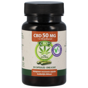 Jacob Hooy CBD capsules 50 mg (30 capsules)