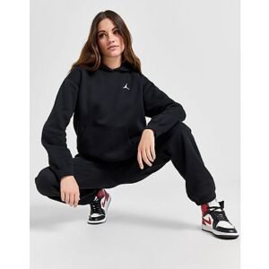 Jordan Brooklyn Hoodie - Black/White- Dames, Black/White