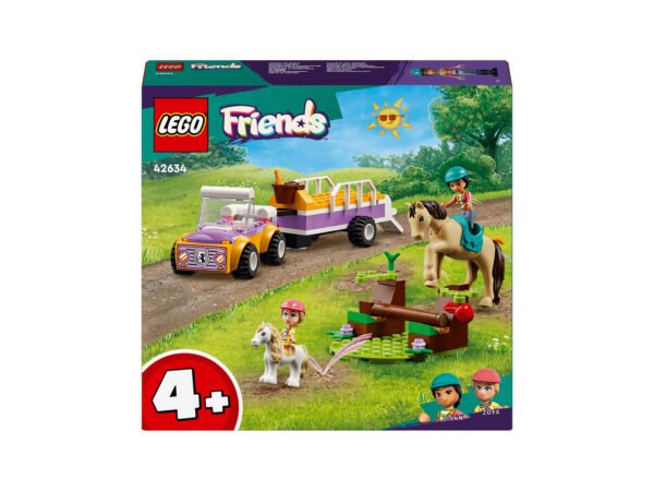 LEGO Friends Paard en pony aanhangwagen 42634