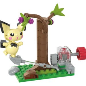 MATTEL Pokémon speelfiguren (Pichus bos foerageren)