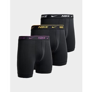 Nike 3 Pack Boxershorts Heren - Black- Heren, Black