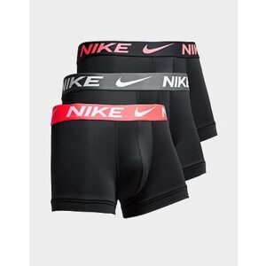 Nike 3 Pack Boxershorts Heren - Black- Heren, Black