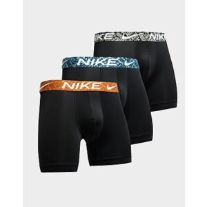 Nike 3 Pack Boxershorts Heren - Black- Heren, Black