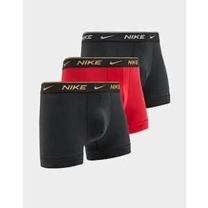 Nike 3 Pack Boxershorts Heren - Black- Heren, Black