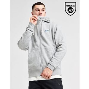 Nike Nike Sportswear Club Fleecehoodie met rits over de hele lengte voor heren - Grey- Heren, Grey