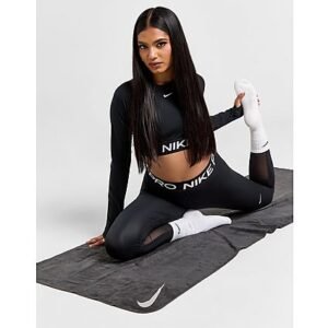 Nike Yoga Towel - Black- Dames, Black