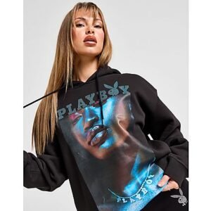 Playboy Diamonte Naomi Nash Hoodie - Black- Dames, Black