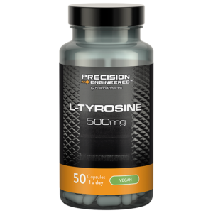 Precision Engineered L-Tyrosine 500mg - 50 capsules