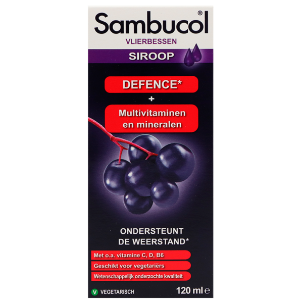 Sambucol Vlierbessensiroop - 120ml