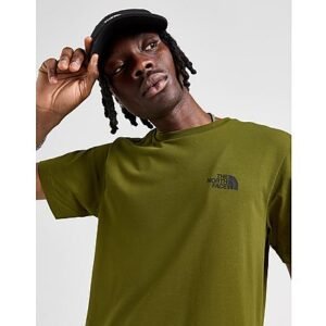 The North Face Simple Dome T-Shirt Heren - Green- Heren, Green