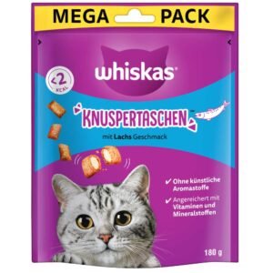 Whiskas Temptations - Voordeelpakket: 4 x 180 g Zalm