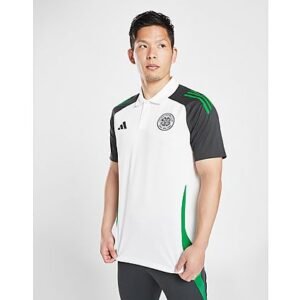 adidas Celtic FC Training Polo Shirt Heren - White- Heren, White