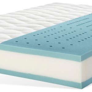 f.a.n. Frankenstolz Pocketveringsmatras Calypso Plus 1.000 T Matras in 90x200 cm en andere afm., comfortabele matras hoogte 24 cm