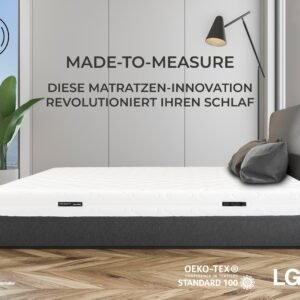 machalke® Koudschuimmatras Mac Dreamy de Luxe Premium matras in verschillende afmetingen, luxueuze tweezijdig te gebruiken matras hoogte 20 cm