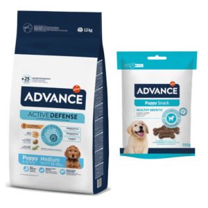 12 kg / 14 kg Advance droogvoer + 150 g Snack gratis! - 12 kg Medium Puppy Protect + 150 Puppy Snack