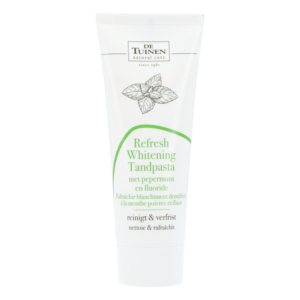 De Tuinen Refresh Whitening Tandpasta Met Pepermunt En Fluoride - 75ml