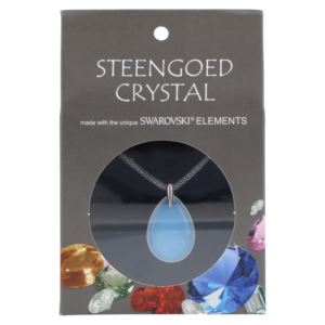 Steengoed Gemstone Hanger Opaal glas