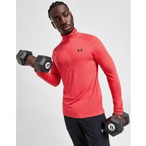 Under Armour Tech 1/4 Zip Training Top Heren - Red- Heren, Red