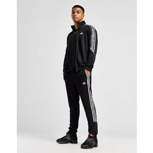 adidas 3-Stripes Doubleknit Tracksuit - Black- Heren, Black