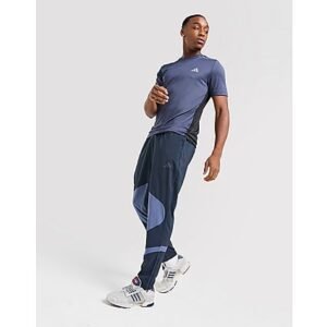 adidas Woven Colour Block Track Pants - Navy- Heren, Navy