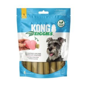 198g maat S Kong Ziggies Enhanced Puppy Snacks voor honden