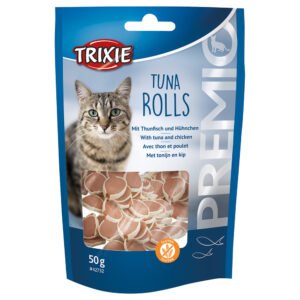 50g Trixie PREMIO Tonijnrolletjes Kattensnacks